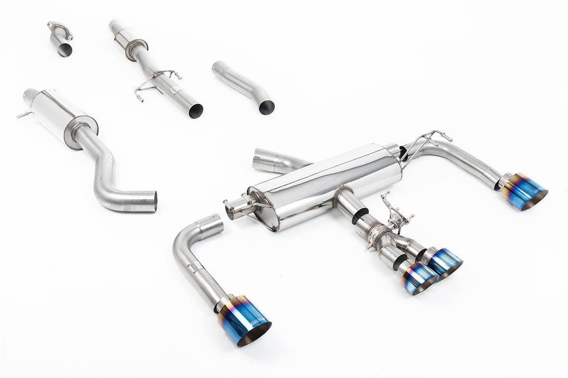 Milltek 3' Resonated Primary Cat Back Systems