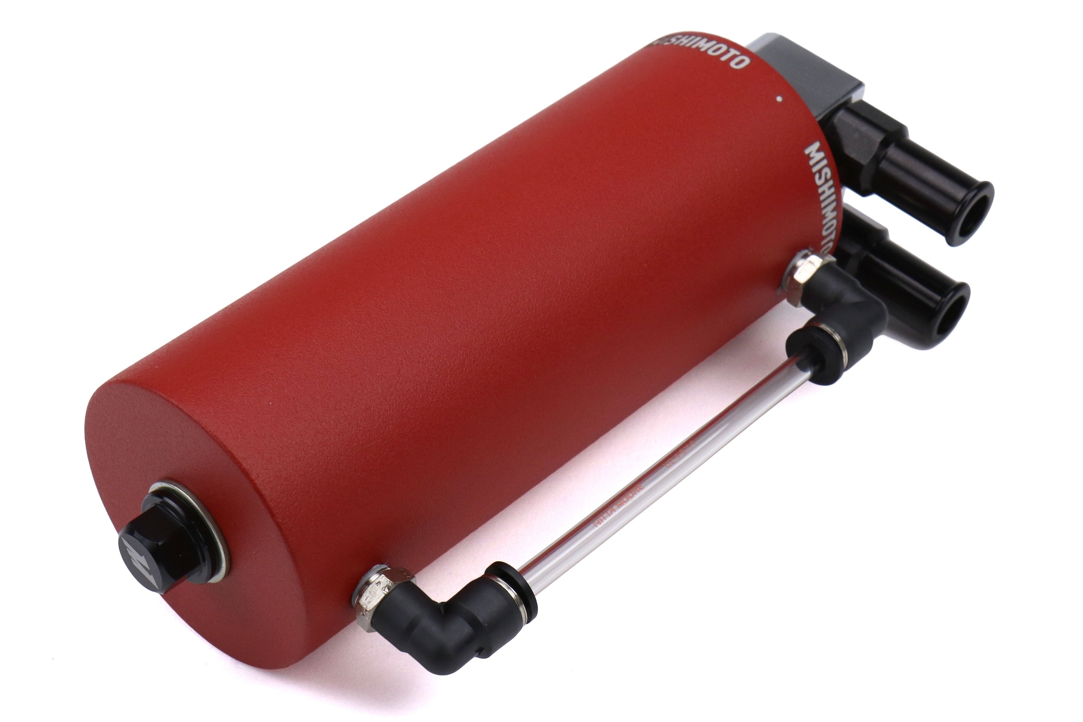 Mishimoto Wrinkle Small Aluminum Oil Catch Can - Universal