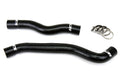 HPS Black Reinforced Silicone Radiator Hose Kit Coolant Hyundai 10-11 Genesis Coupe V6 3.6L