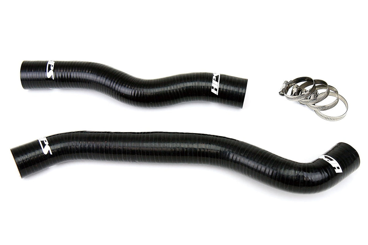 HPS Black Reinforced Silicone Radiator Hose Kit Coolant Hyundai 10-11 Genesis Coupe V6 3.6L
