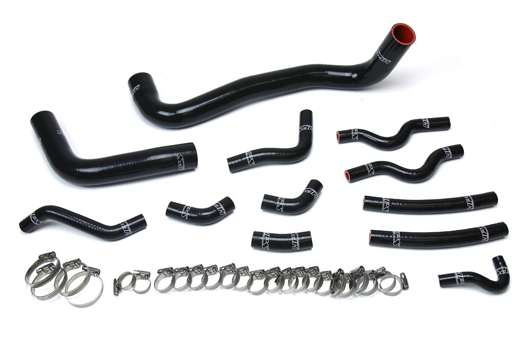 HPS Black Reinforced Silicone Radiator + Heater Hose Kit Coolant Lexus 98-07 LX470 4.7L V8