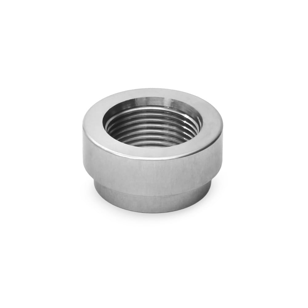 Nuke Performance M22x1.5 Female Weld Bung, Stainless steel