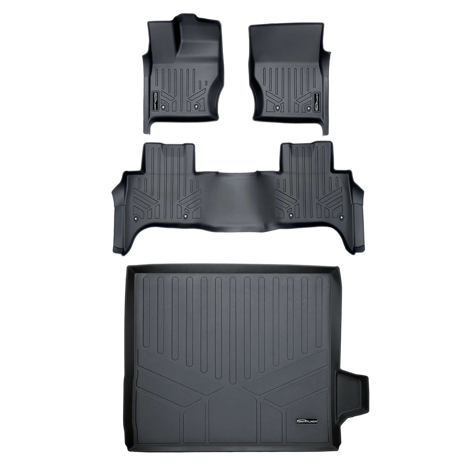 SMARTLINER Floor Liners for 2014-2022 Land Rover Range Rover Sport (5 Passenger Model)