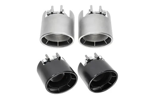 Porsche 718 GT4 / Spyder / GTS 4.0L SOUL Weissach-Style Bolt-On Exhaust Tips