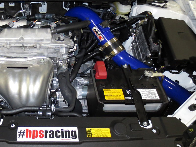 HPS Performance Cold Air Intake Kit 2011-2016 Scion tC 2.5L, Converts to Shortram, Blue