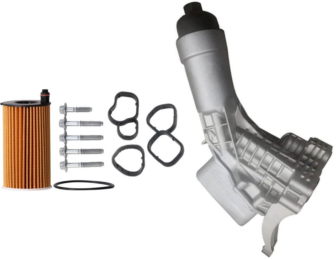 BMW G01 X3 & X4 Engine Oil Filter Housing Assembly 11428580414 (Aluminum Upgrade)