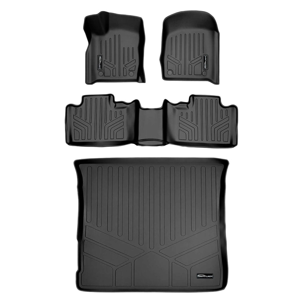 Smart TrimTM Floor Liners For 2016-2021 Jeep Grand Cherokee