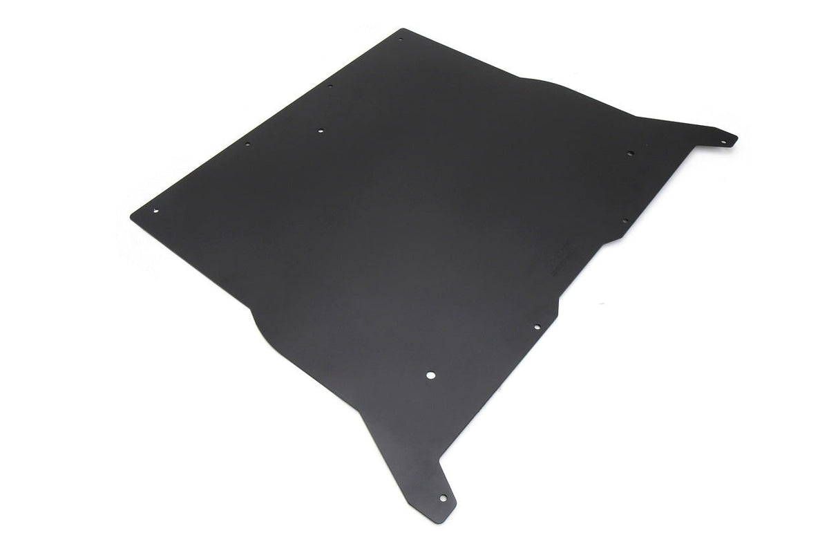 HPS Aluminum Front Skid Plate Undertray Protection Shield 2017-2023 Tesla Model 3, Black, SP-101