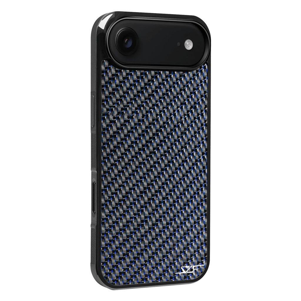 iPhone | Blue Lace Carbon Fiber Case | CLASSIC Series