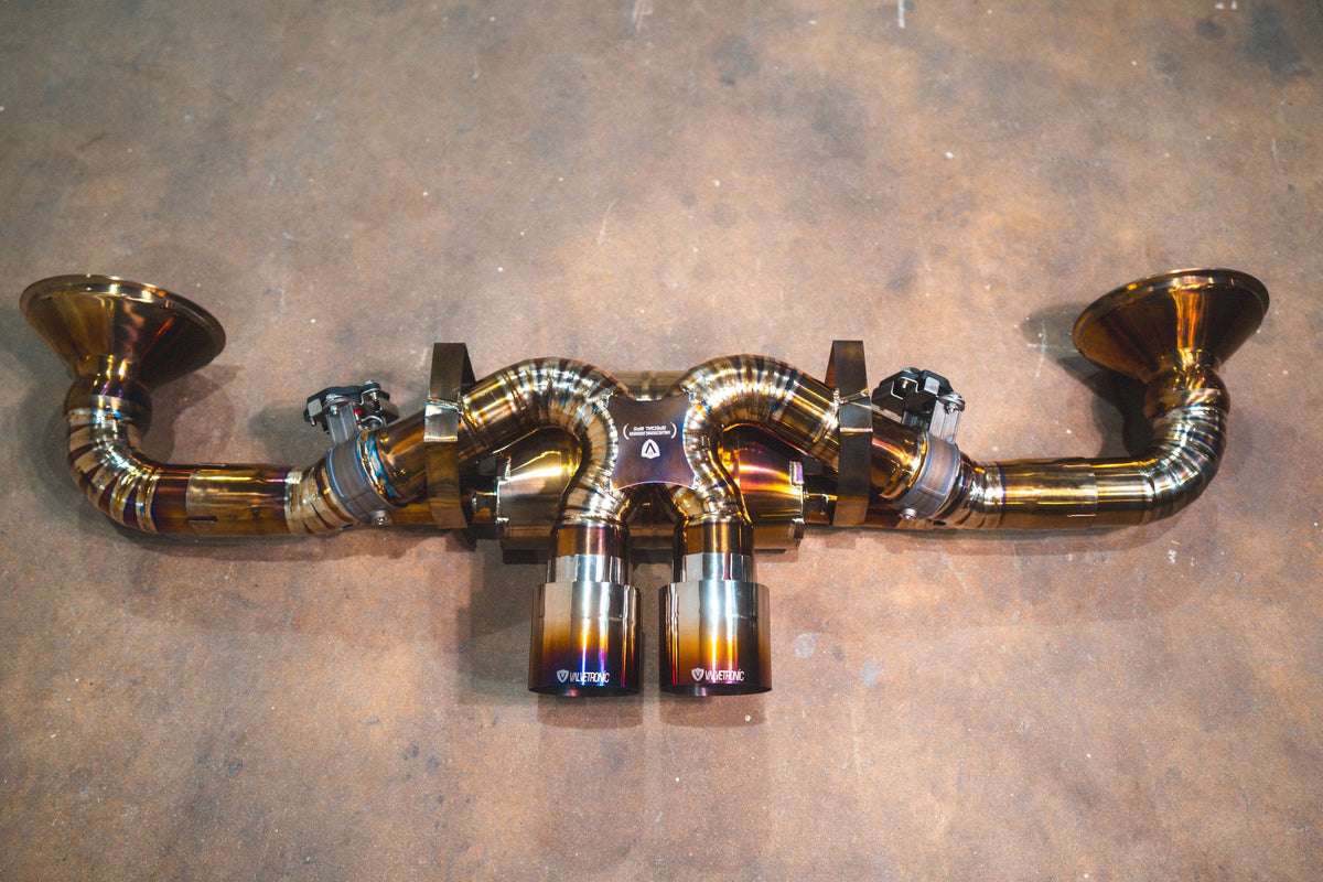 Valvetronic Valved Sport Exhaust System for Porsche 992 GT3/RS