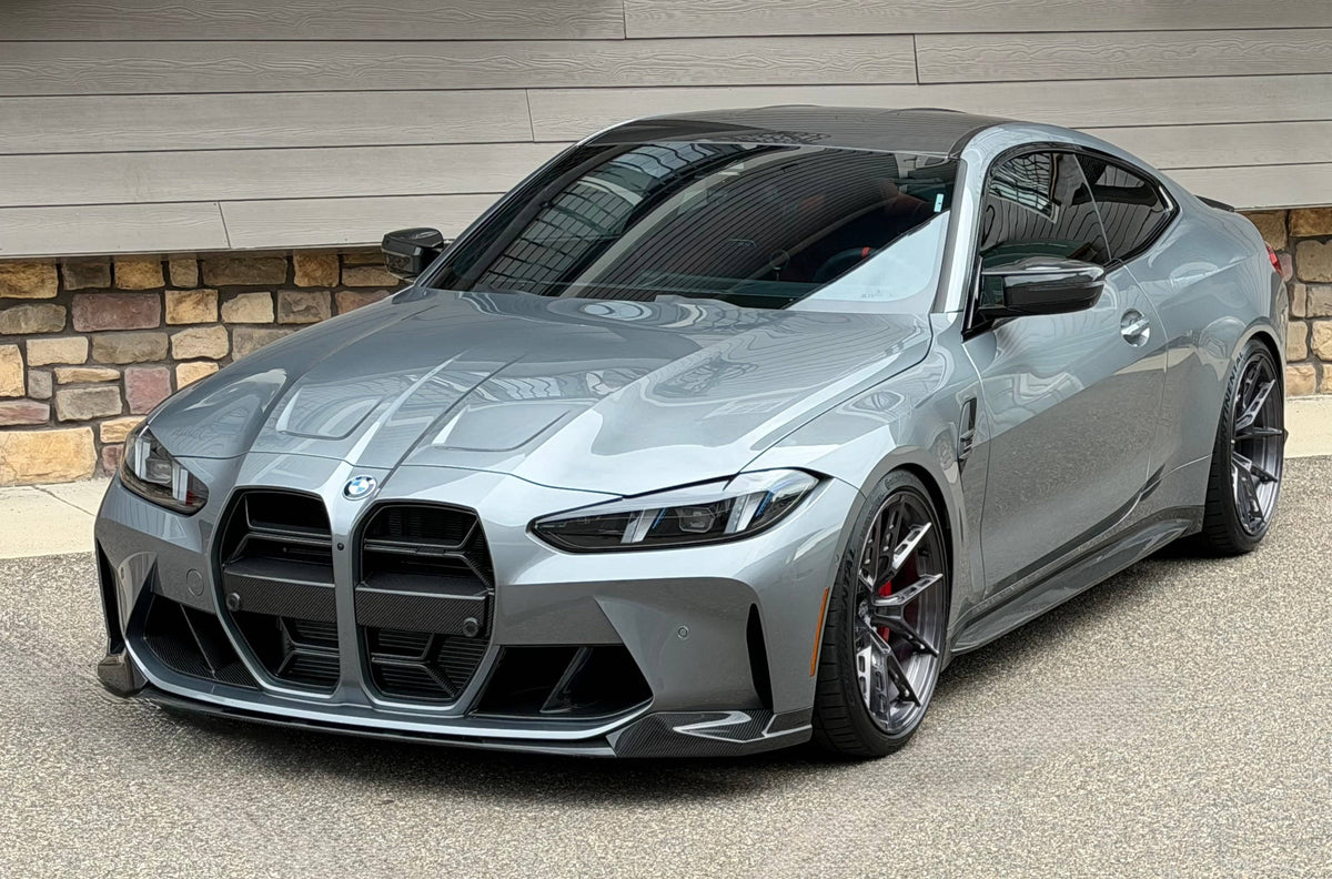 G8X OEM Dry Carbon Fiber Side Skirts