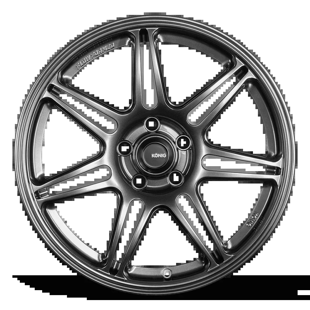 Konig Octrix 18" 5x108 Smoked Platinum