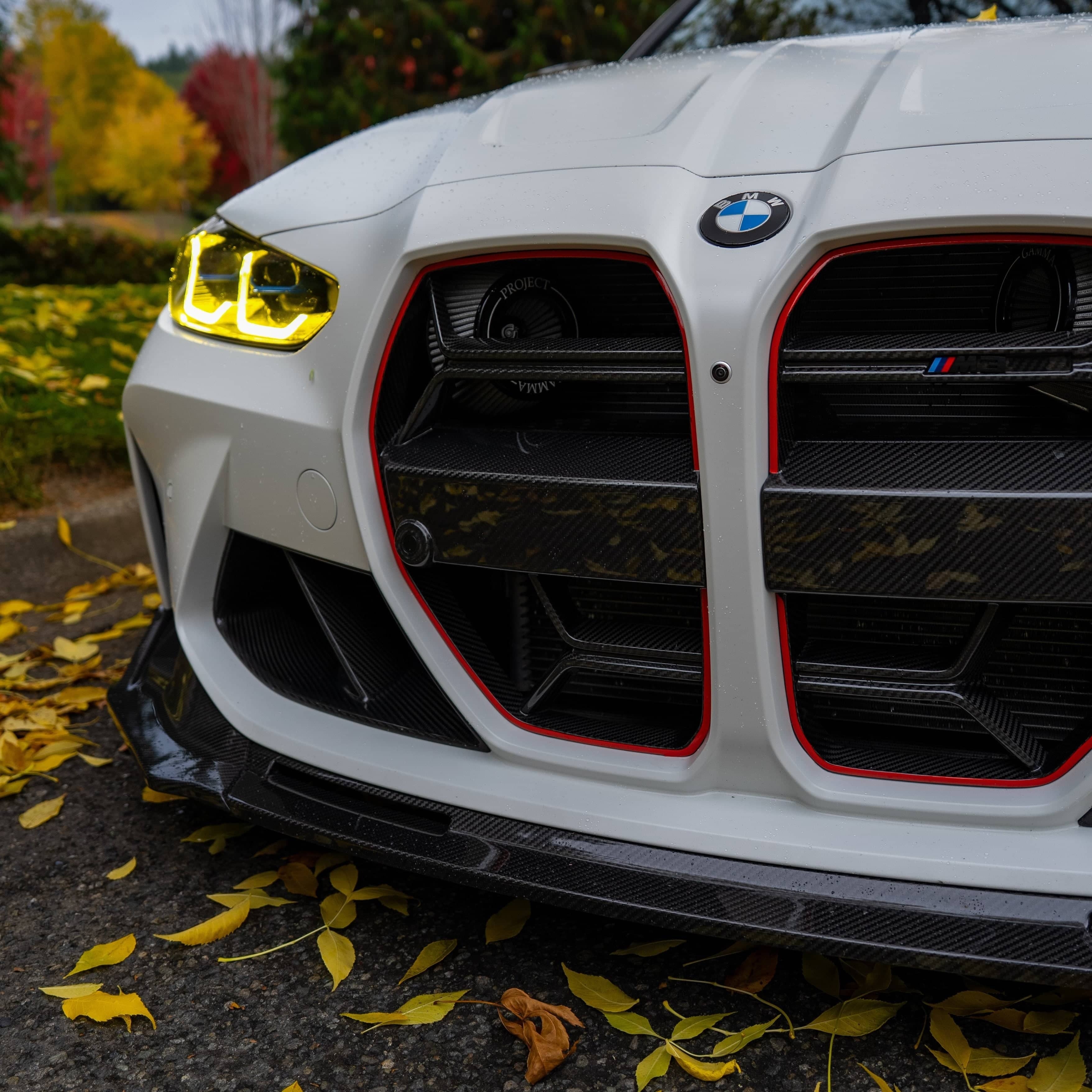 G8X Dry Carbon Fiber V Style Front Lip