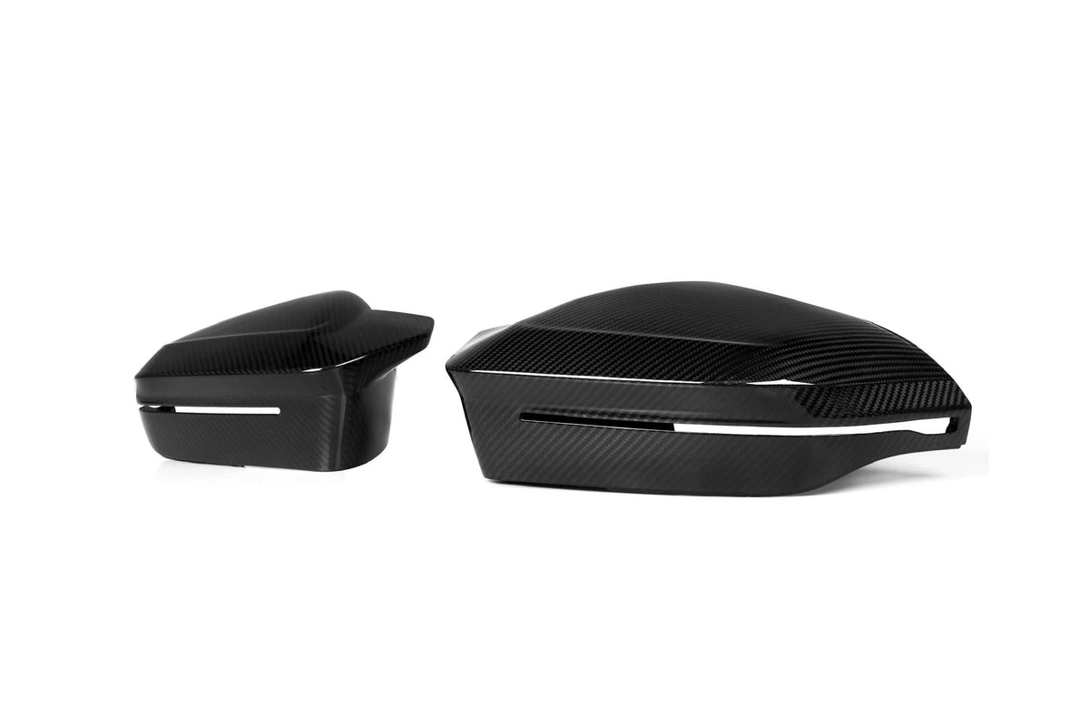 5 Series G60 M5 Style Dry Carbon Fiber Mirror Cover LHD