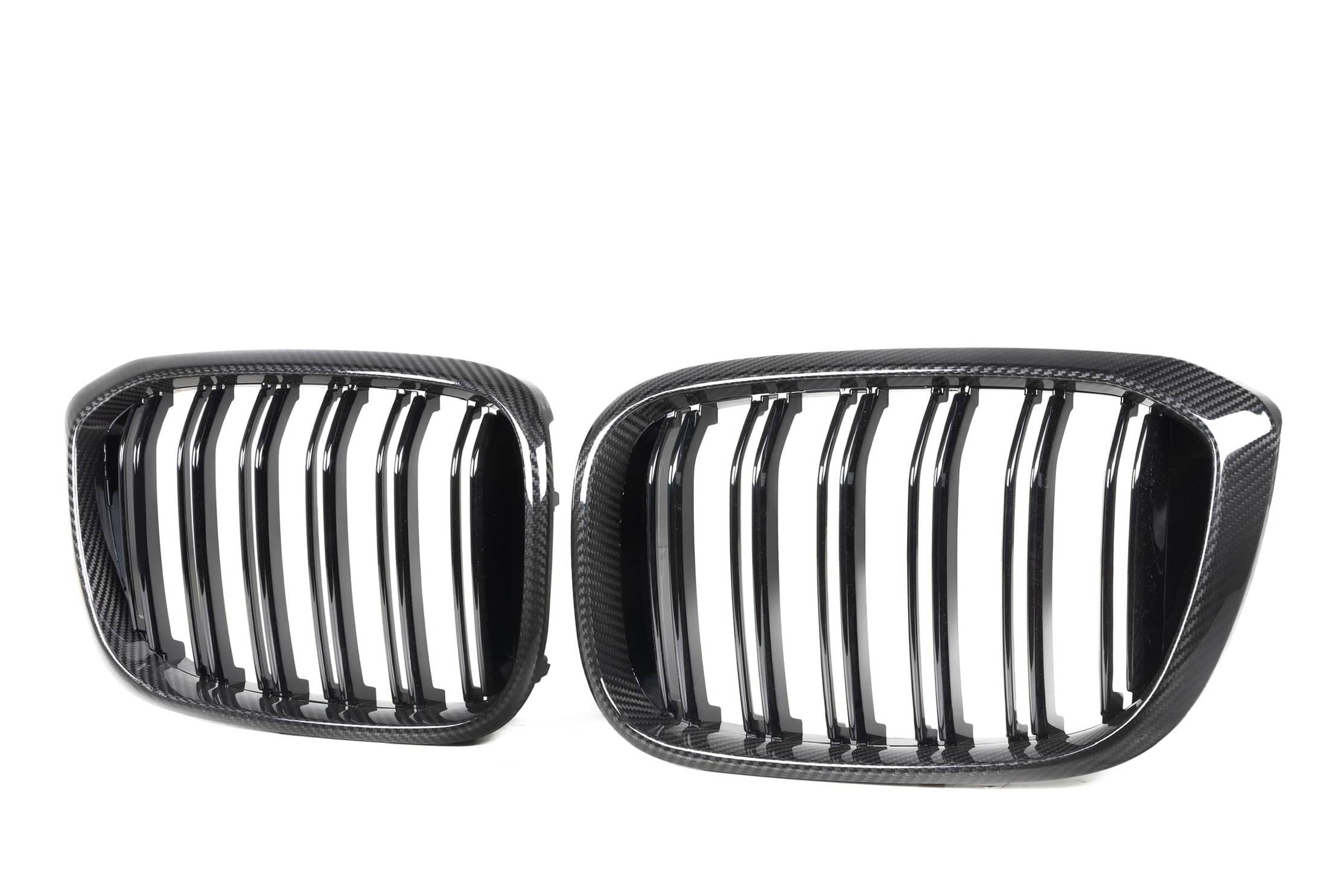 X3/X4 G01/G02/G08 Pre-LCI Double Slat Dry Carbon Fiber Grill