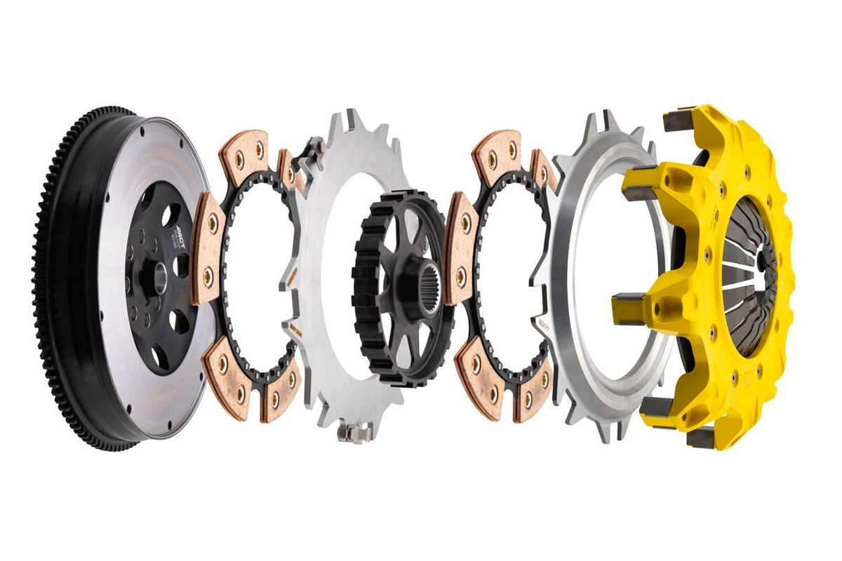 ACT Mod-Twin 225 Heavy Duty Rigid Race Clutch Kit 8 Bolt Crank Shaft - BMW / N54 / E9x / E82 / E6x