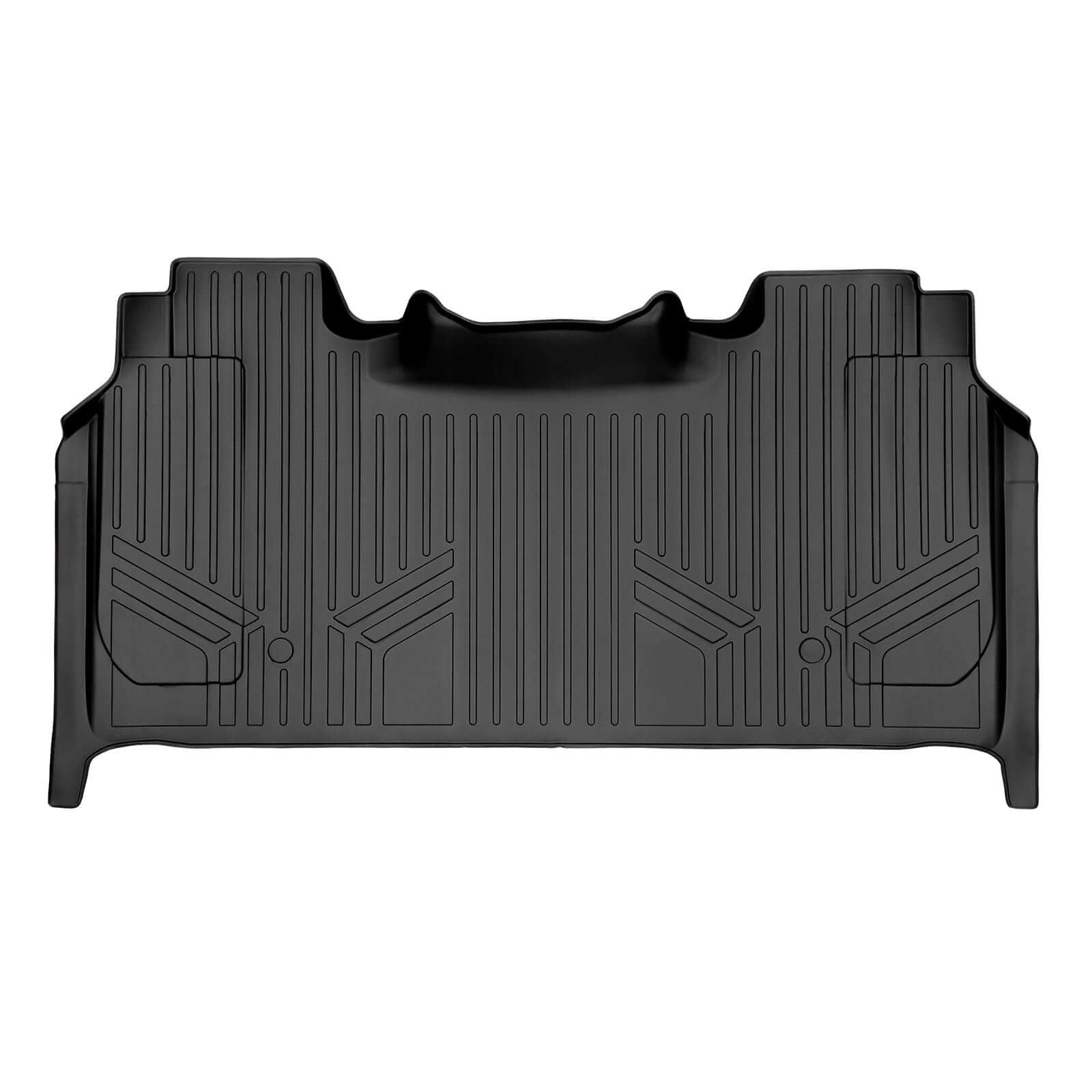 SmartCoverageTM Floor Liners For 2019-2024 Ram 1500 Quad Cab with Front Row Bench Seat Only (No Optional Underseat Storage)