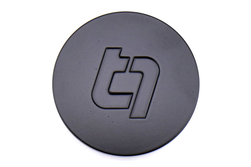 Titan 7 Center Caps-Black - Universal