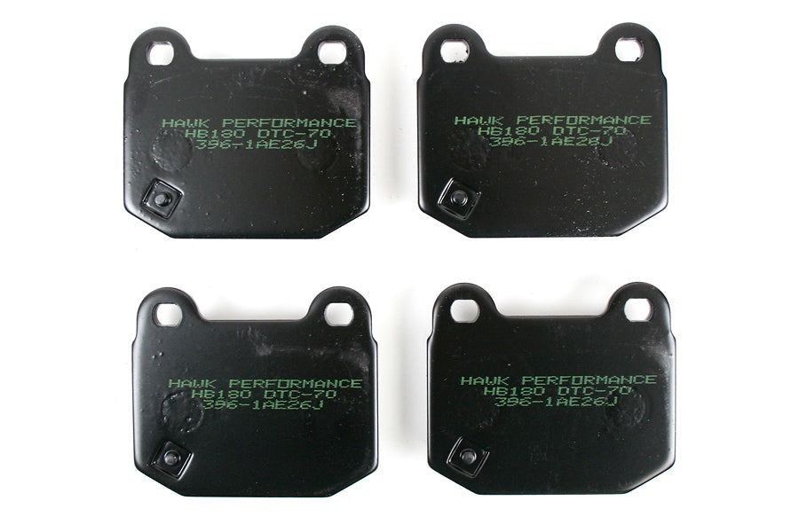 Hawk DTC-70 Rear Brake Pads - Subaru Models (inc. 2004-2017 Subaru STI)