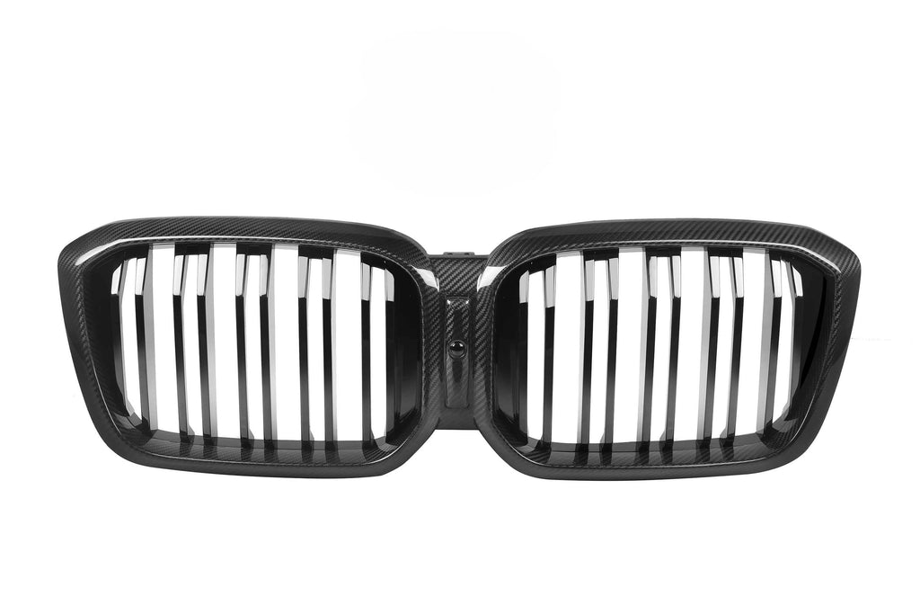 G01/G02 X3, X4 LCI Dual Slat Dry Carbon Grills