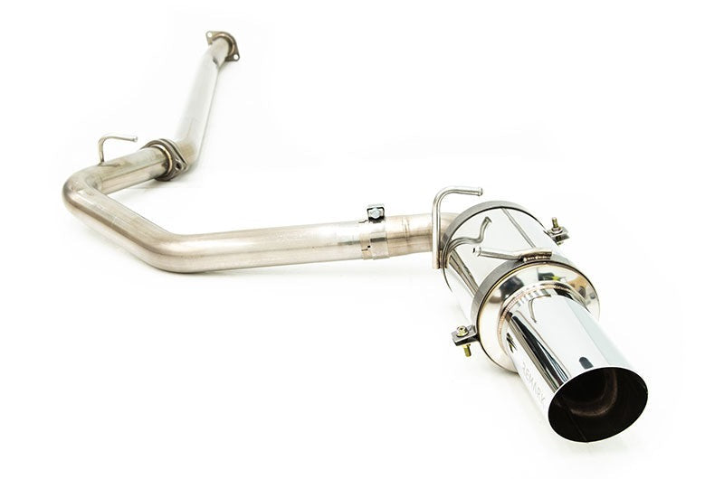 Remark Cat-Back Exhaust (R1 Spec Single-Exit Stainless) - 2022-2023 Subaru BRZ / Toyota GR86