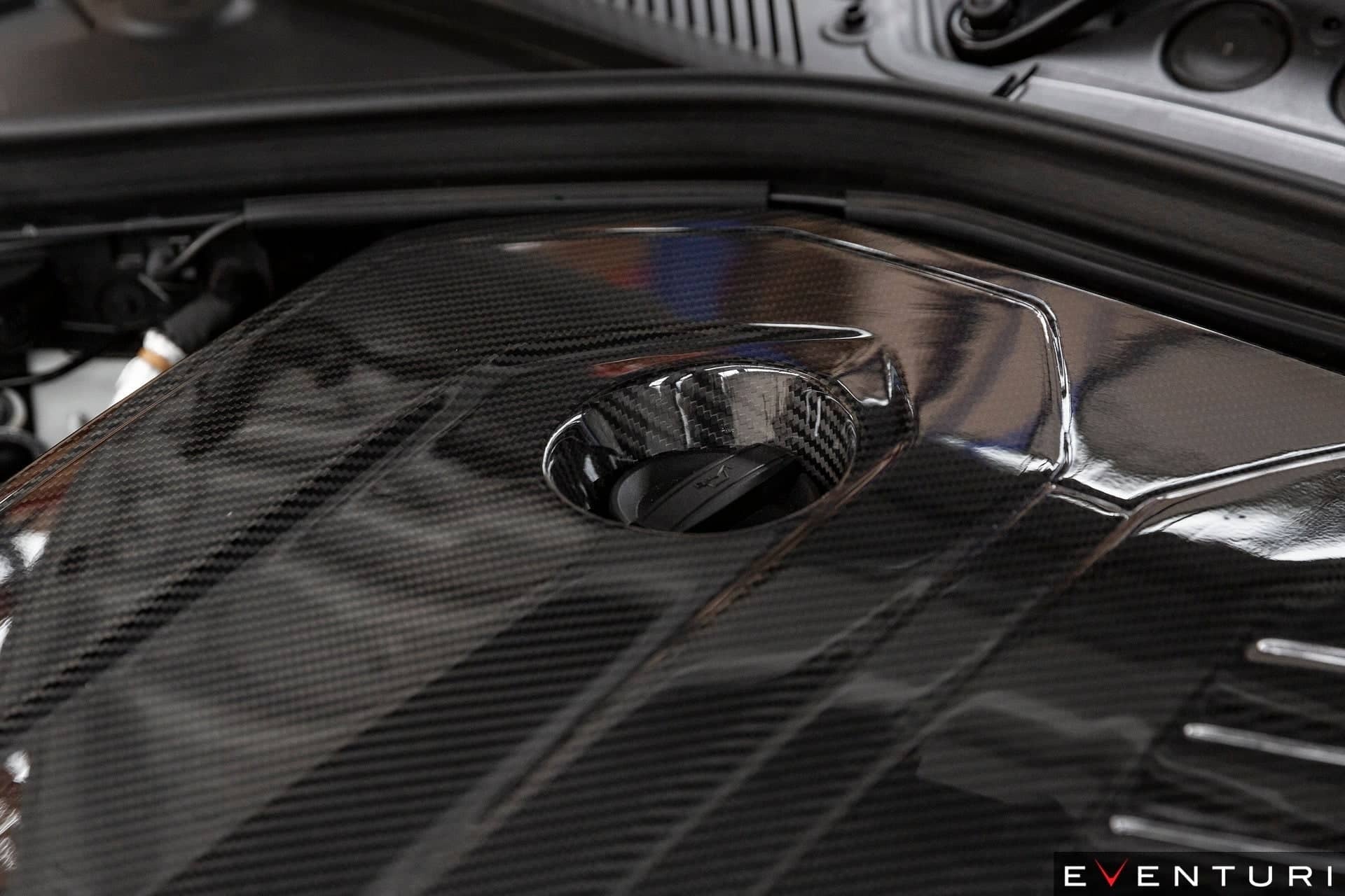Eventuri BMW B58 Black Carbon Engine Cover