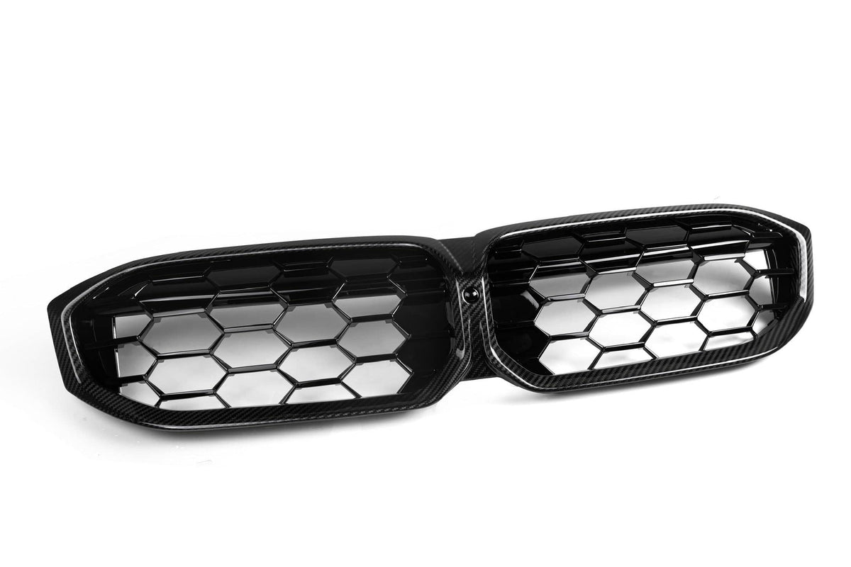 3 Series G20/G21/G28 LCI Diamond Dry Carbon Fiber Grill