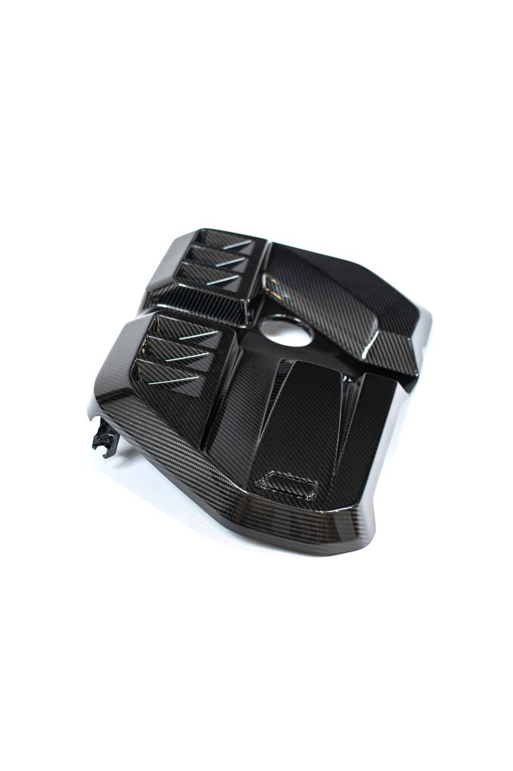 G8X Dry Gloss/Matte Carbon Fiber Engine Cover
