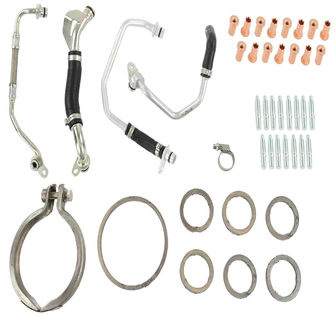 BMW F25 X3 & X4 Turbocharger Coolant & Oil Line Kit By Rein