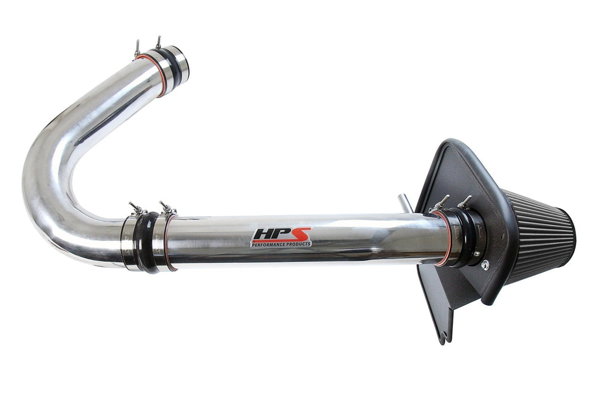 HPS Shortram Air Intake Kit 2011-2023 Dodge Challenger 3.6L V6, Includes Heat Shield, 827-624