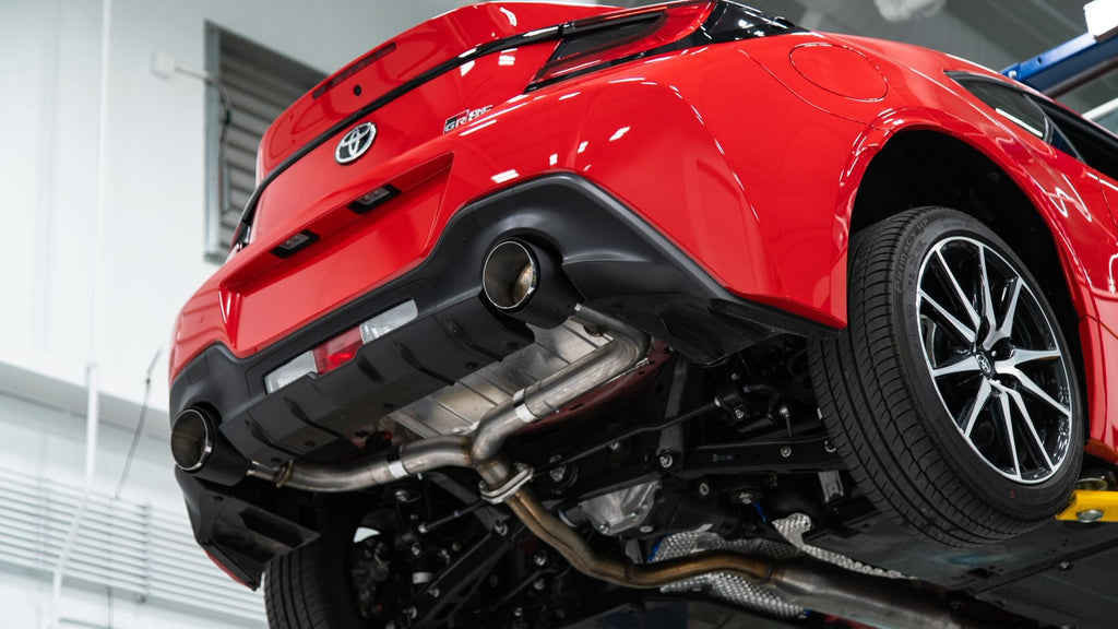 MBRP Axle Back Exhaust Dual Split w/ Carbon Tips - 2022-2024 Subaru BRZ / Toyota GR86