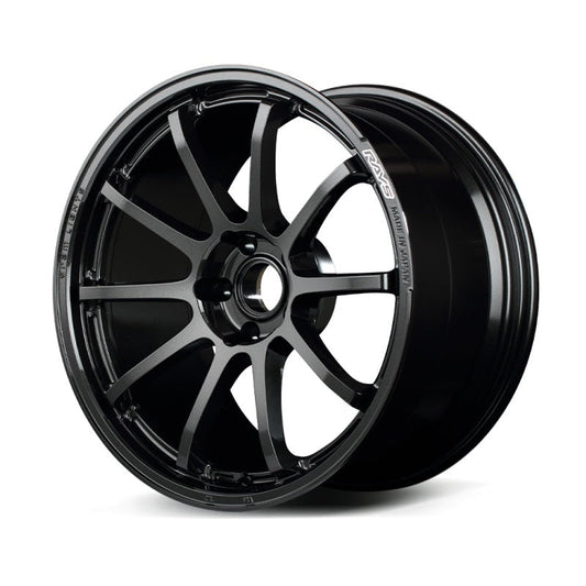 Gram Lights 57NR 18X9.5 +45 5x100 Glass Black Wheel