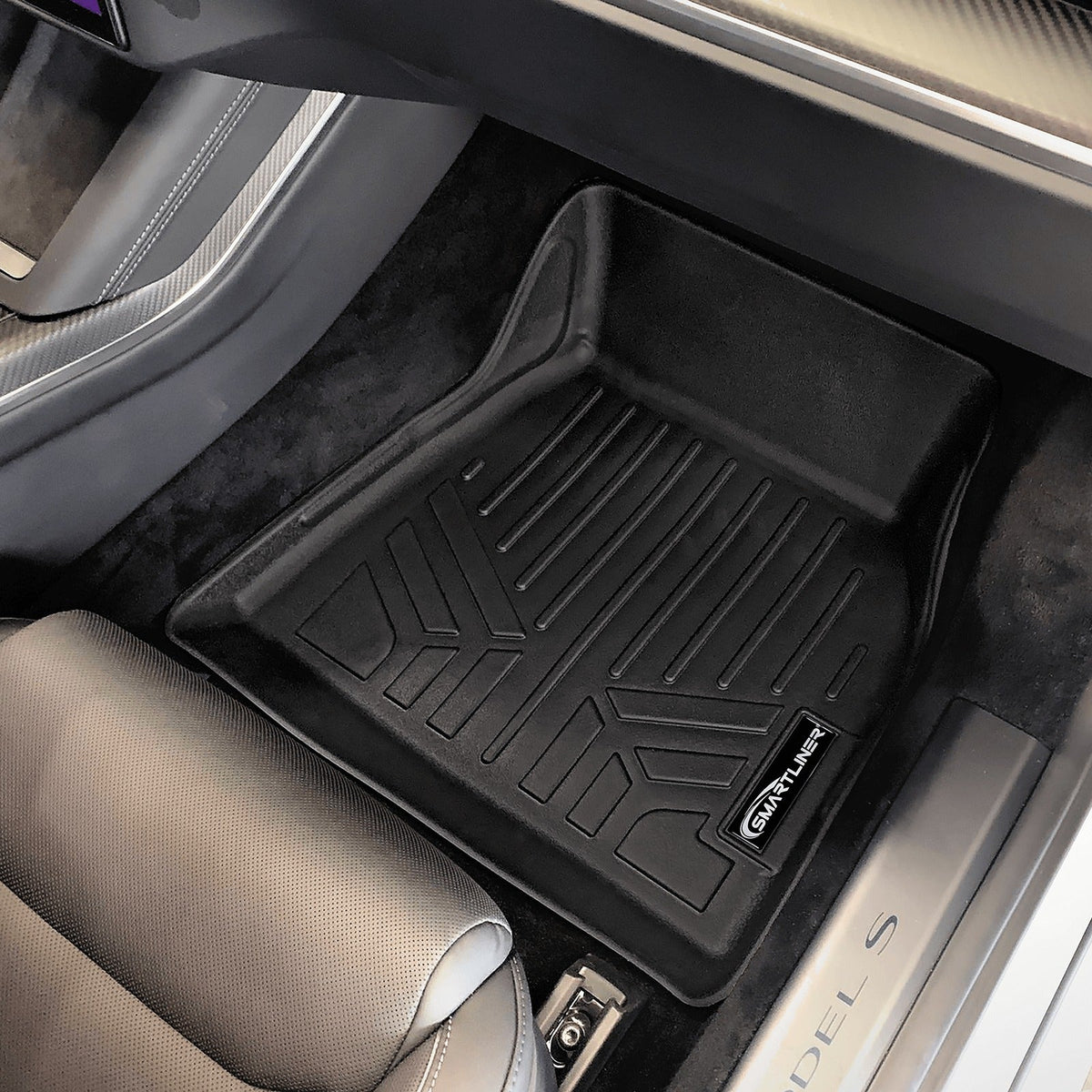 SMARTLINER Custom Fit Floor Liners For 2021-2026 Tesla Model S
