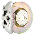 Brembo GT Systems Monobloc 4 Piston 326mm Slotted White - 2013-2021 Scion FR-S / Subaru BRZ / Toyota 86