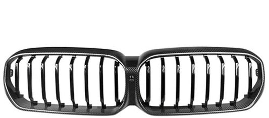5 Series G30 LCI Single Slat Dry Carbon Fiber Grill