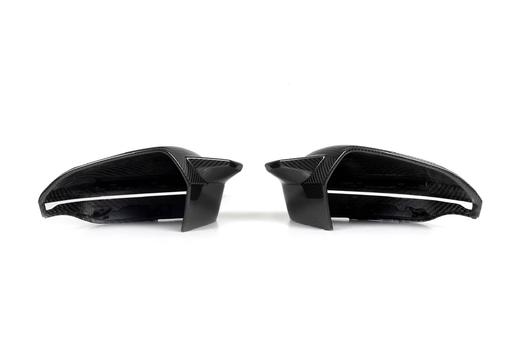 5 Series G60 M5 Style Dry Carbon Fiber Mirror Cover LHD