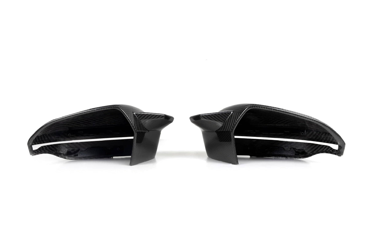 5 Series G60 M5 Style Dry Carbon Fiber Mirror Cover LHD