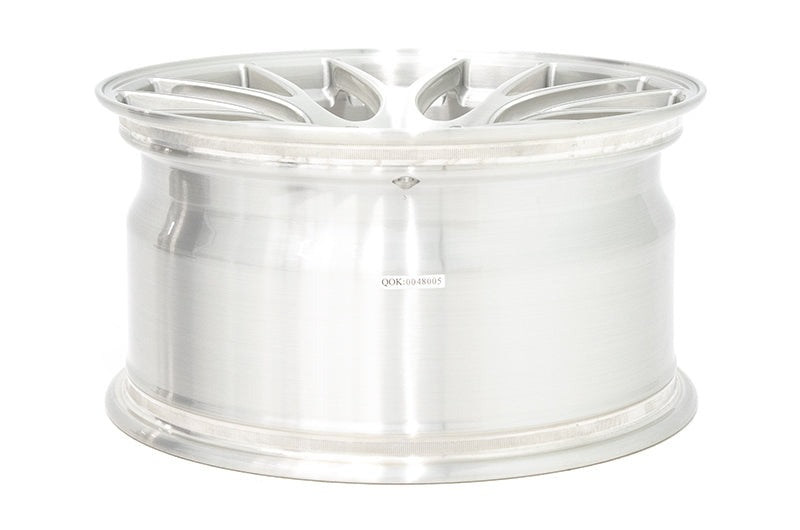 Apex Race Parts EC-7R Forged Brushed Clear 18x9.5 +40 5x100 (Single Wheel) - 2013-2024 Subaru BRZ / Scion FR-S / Toyota GR86 / 2014-2018 Subaru Forester