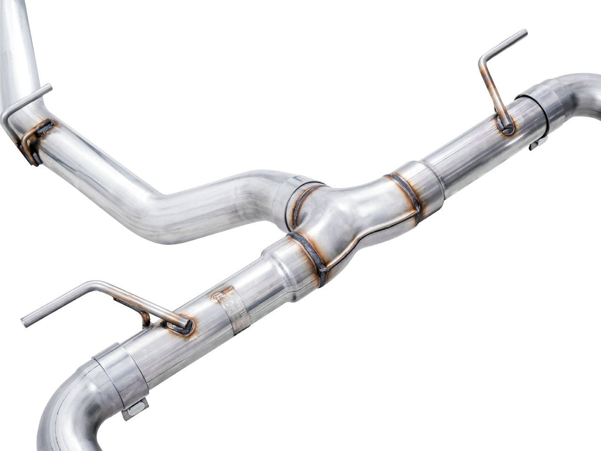 AWE Track Edition Exhaust (Chrome Silver Tips) - 2013-2016 Scion FR-S / 2013-2024 Subaru BRZ / 2017-2020 Toyota 86 / 2022-2024 GR86