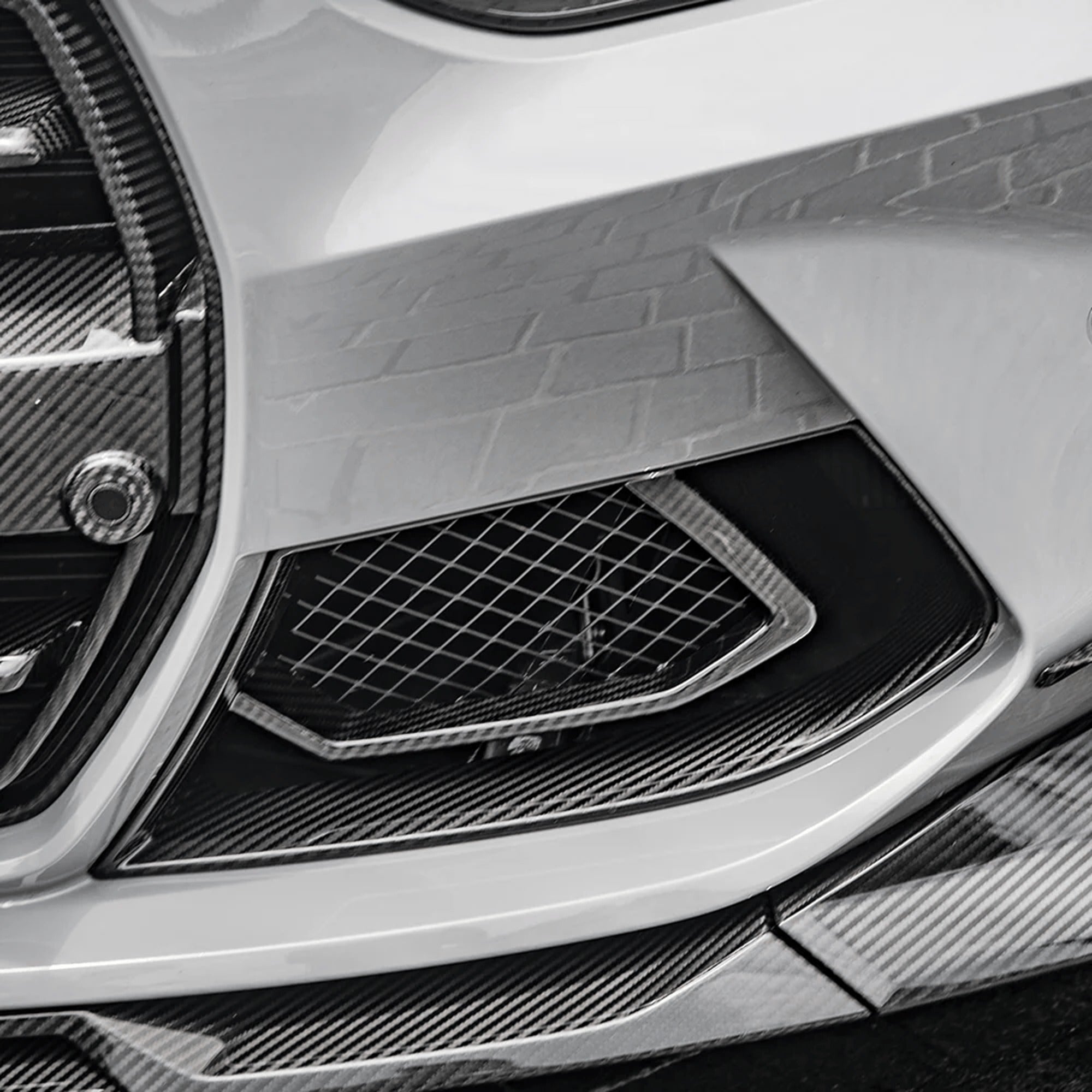 G8X SQ Style Carbon Fiber Front Air Ducts