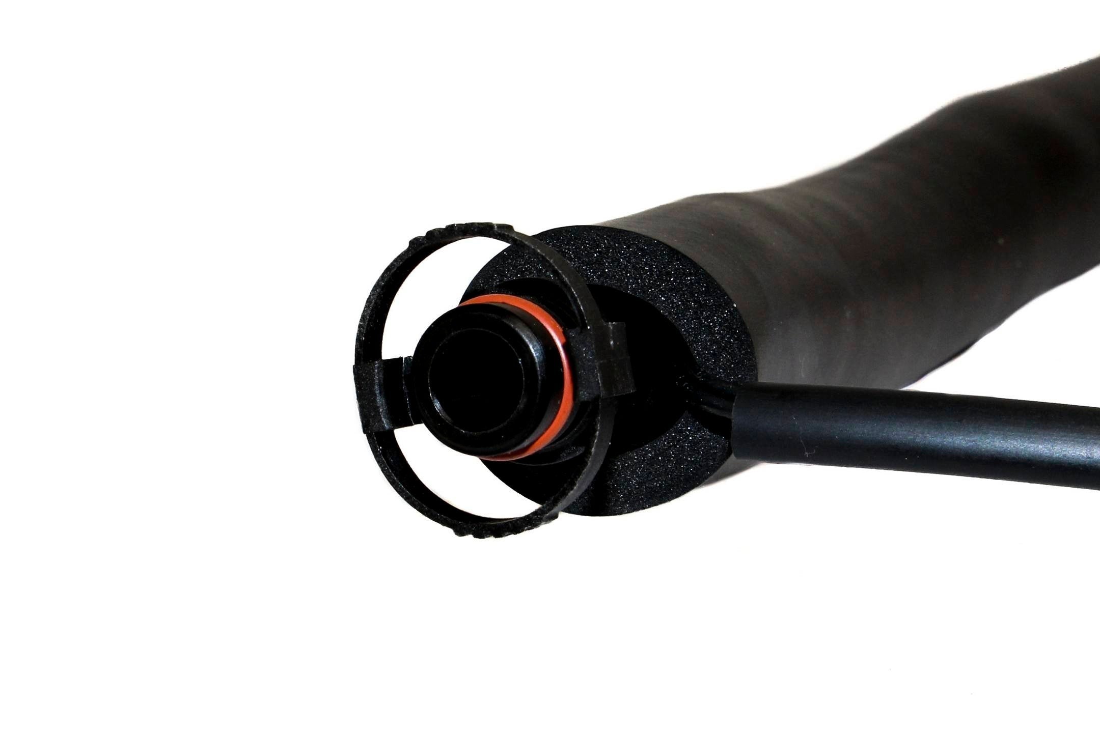 BMW E60 5-Series Crankcase Vent Valve to Oil Dipstick Hose 11157567801 or 11157567802