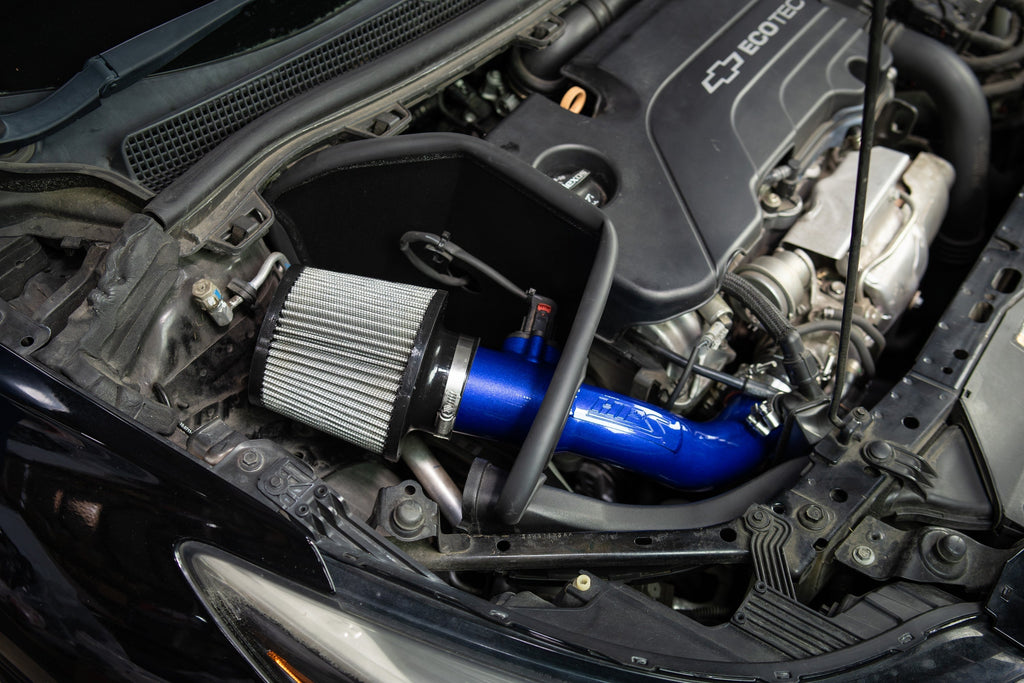 HPS Performance Air Intake with Heat Shield, Chevy 2016-2019 Cruze 1.4L Turbo, 827-709