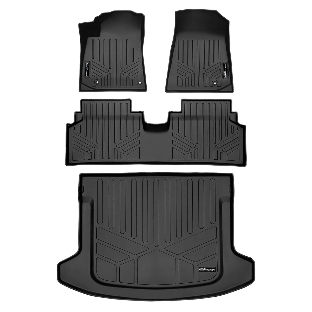 SMARTLINER Floor Liners for 2023-2026 Kia Niro EV without dual level cargo board (Does Not Fit Plug-In Hybrid Models)