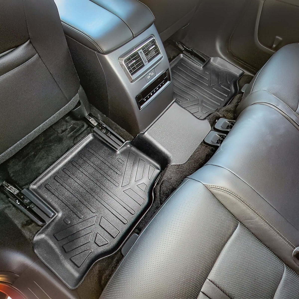 SMARTLINER Floor Liners for 2024-2026 Mazda CX-90 Plug-In Hybrid (Only Fits 2nd Row Bench)