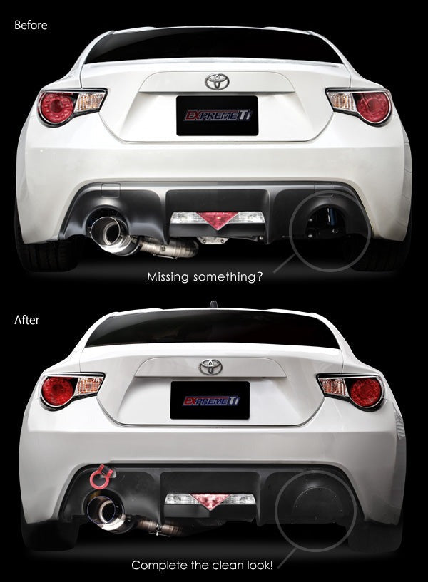 Tomei Expreme Ti Type-80 Cat Back Exhaust - 2013-2016 Scion FR-S / 2013-2020 Subaru BRZ / 2017-2020 Toyota 86