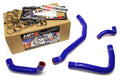 HPS Blue Reinforced Silicone Radiator Coolant Hose Kit (4pc set) rear engine Toyota 90-99 MR2 3SGTE Turbo