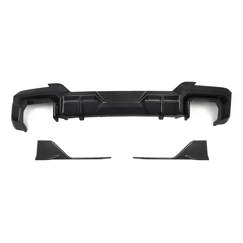X3 G01 LCI SQ Style Dry Carbon Fiber Diffuser