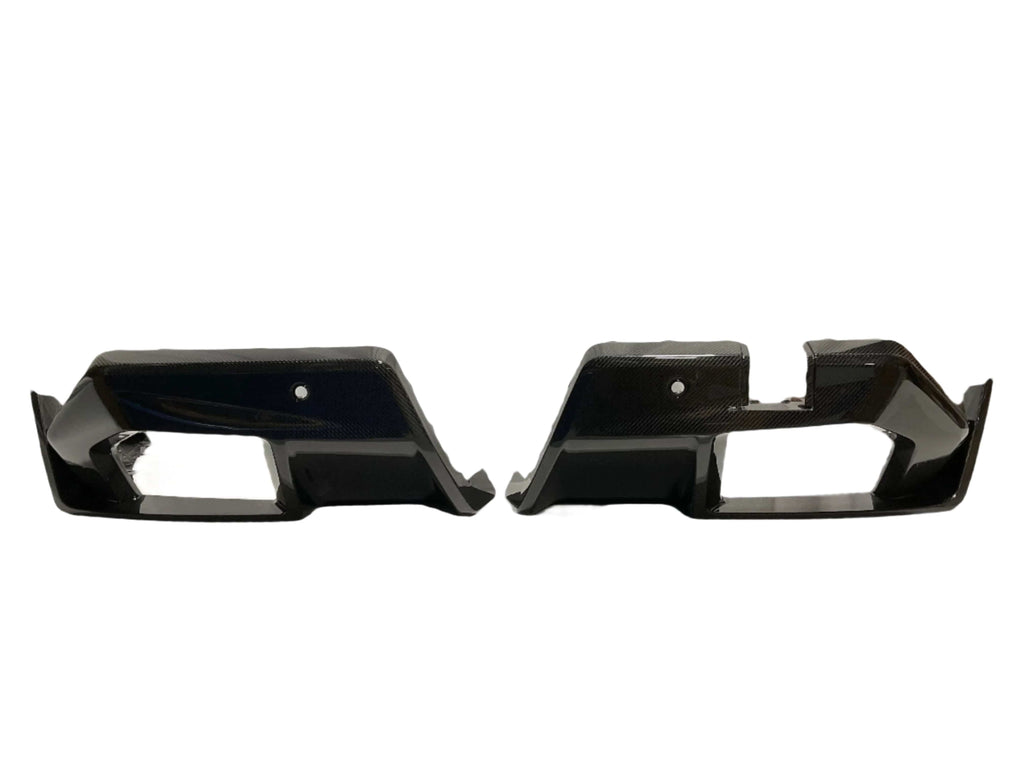 Kies Carbon Fiber G90 M5 2-Piece Rear Diffuser
