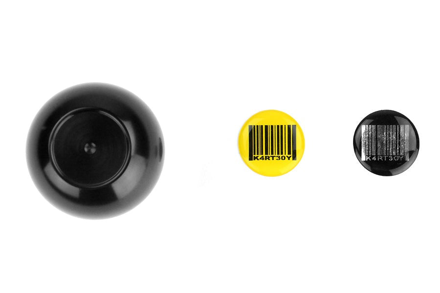 Kartboy Shift Knob Aluminum Black 6MT - Subaru Models (inc. 2015-2021 WRX / STI / 2013-2020 BRZ / 2004-2014 Impreza)