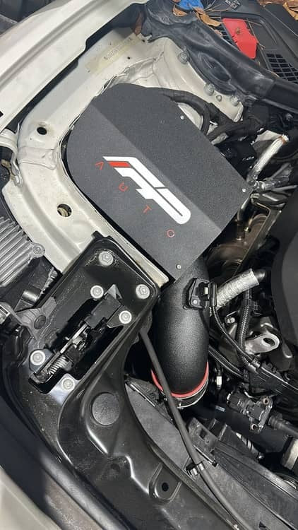 MAD BMW F3x B58 M140 M240 340 440 High Flow Air Intake W/ Heat Shield
